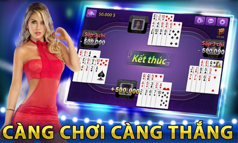 Giao diện chính khi tham gia chơi game