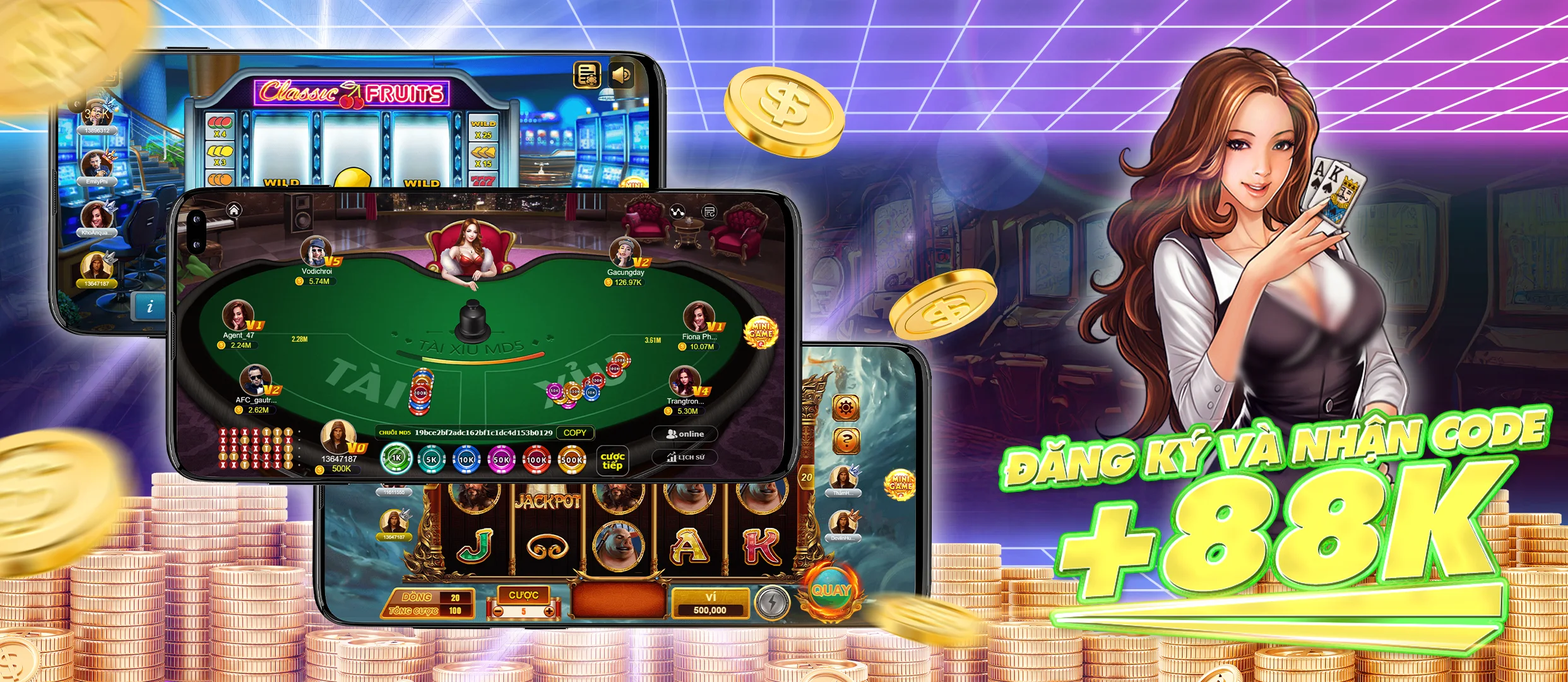 Lĩnh vực phổ biến tại slot game Onbet hiện nay